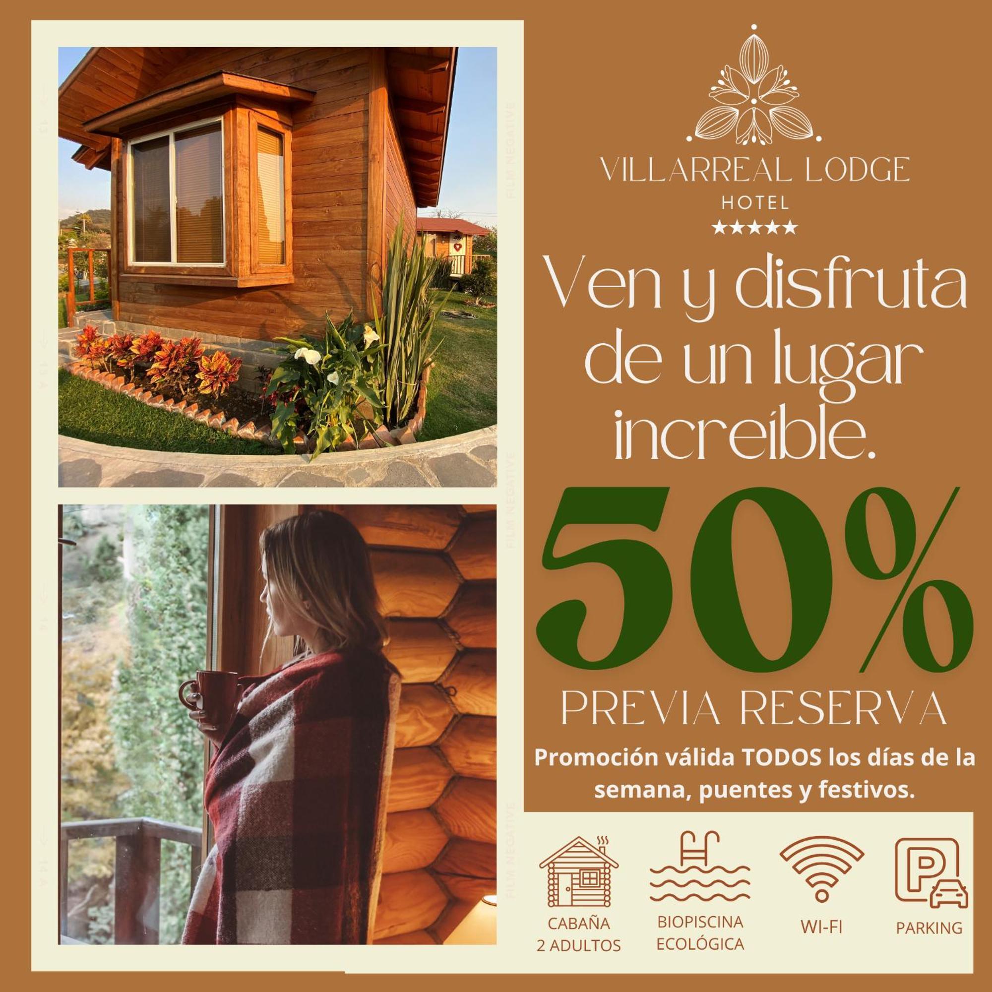 Villarreal Lodge Hotel Ecologico Тотолапан Экстерьер фото